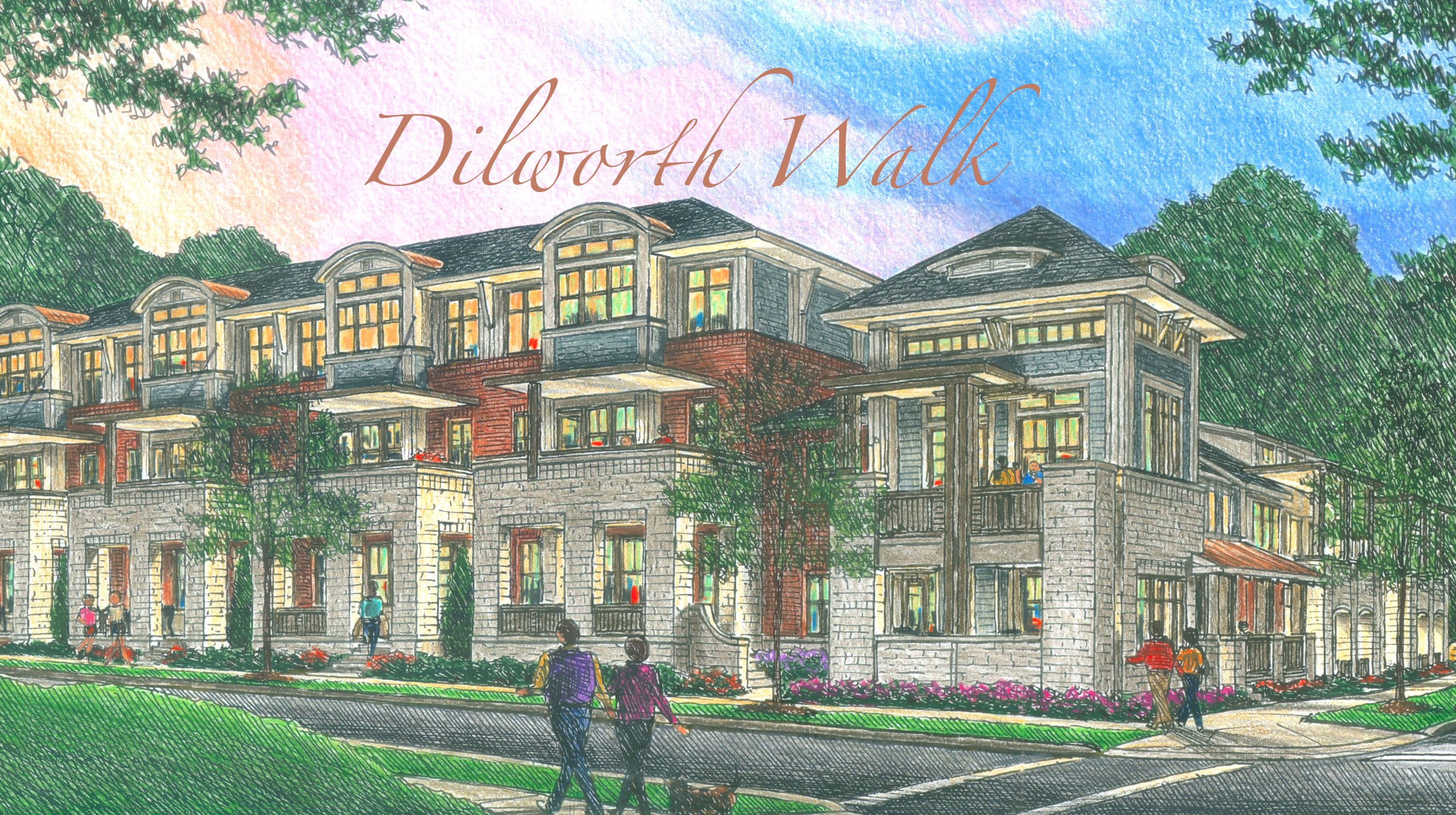 JUST LISTED in Dilworth RARE Dilworth Walk 2Bedroom